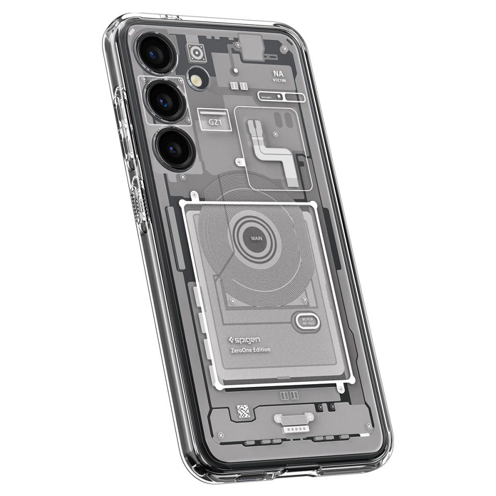 Spigen Ultra Hybrid Case for Samsung Galaxy S24 Zero One - White_6