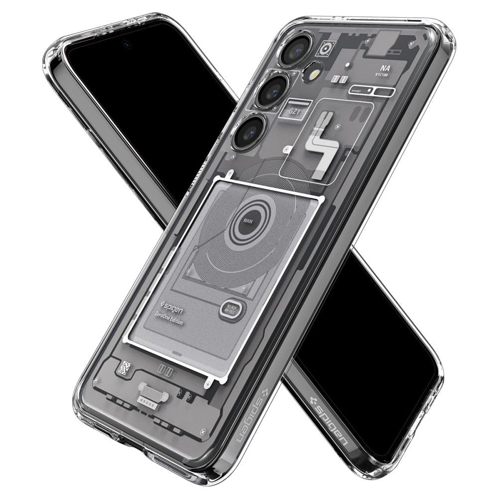 Spigen Ultra Hybrid Case for Samsung Galaxy S24 Zero One - White_8