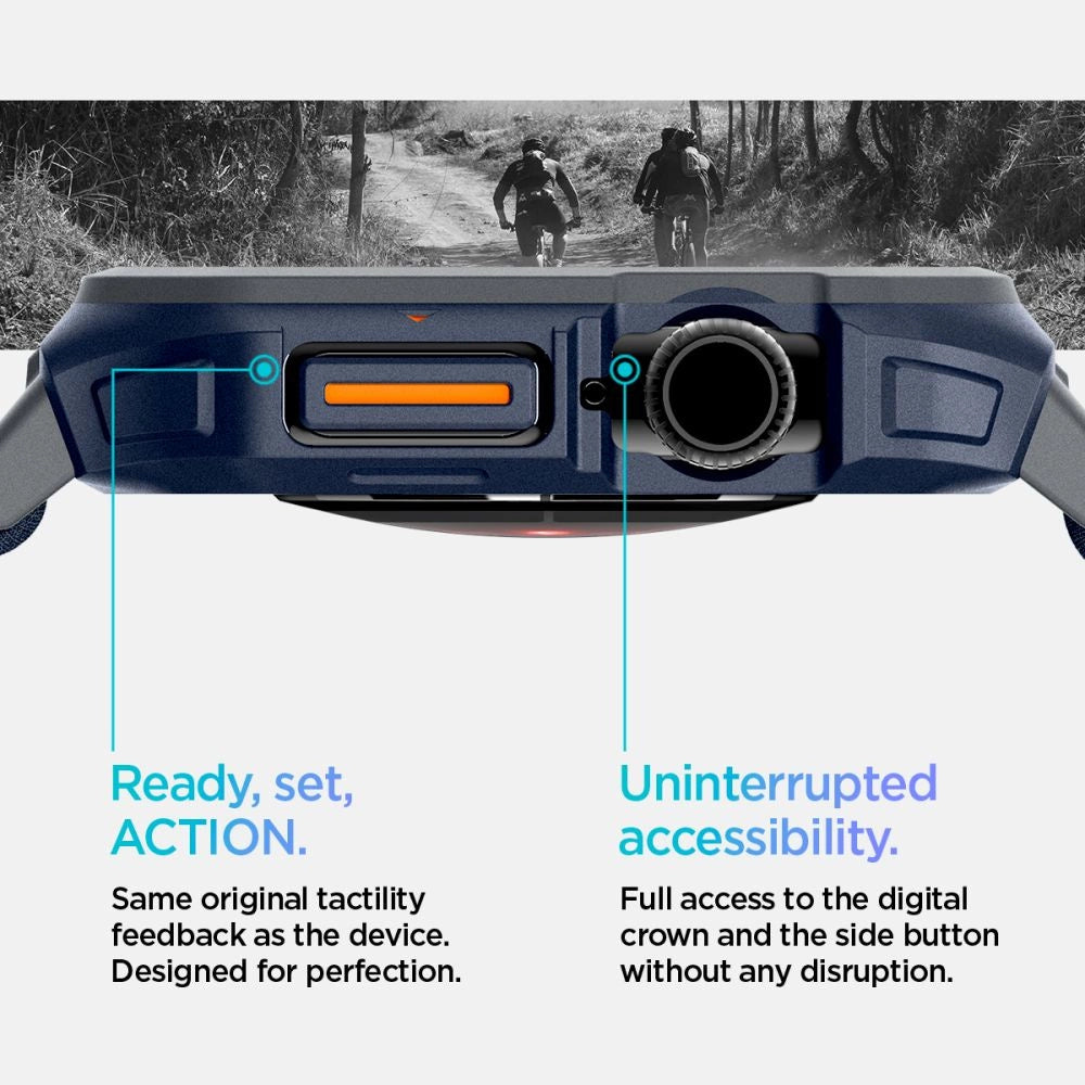 Spigen Lite Fit "Pro" Strap for Apple Watch 10 46mm - Navy Blue_14