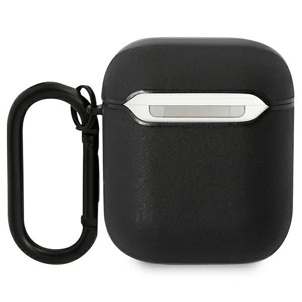 BMW Leather Color Lines Case for AirPods 1 / 2 - Black_1