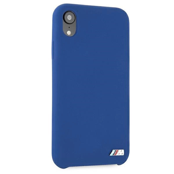 BMW Silicone M Collection iPhone Xr Case - Blue_4
