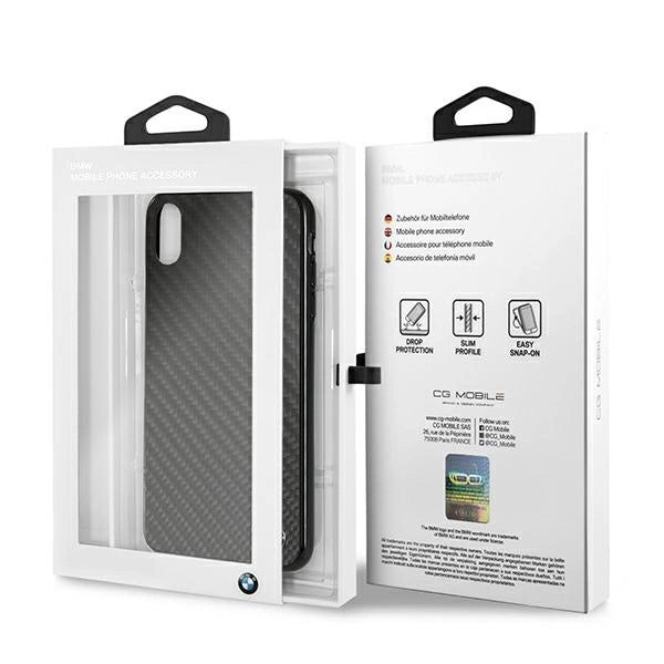 BMW Siganture Carbon Case for iPhone Xs Max - Black_6