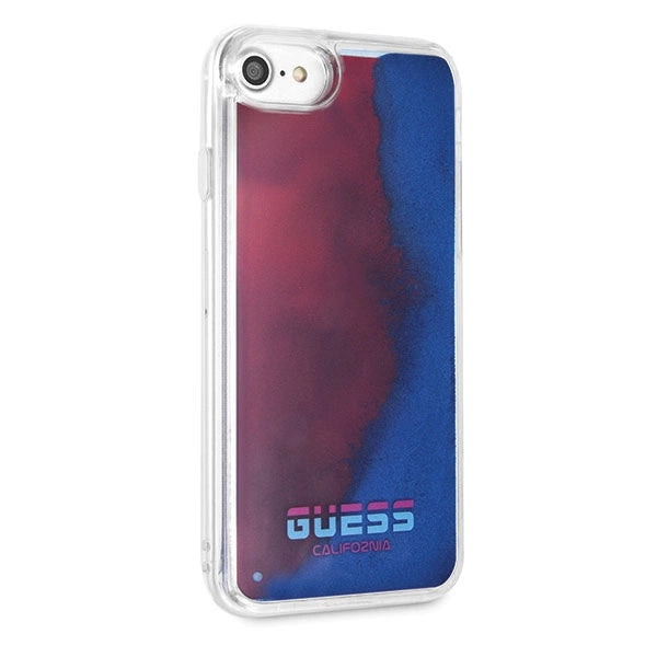 Guess California Glow in the dark case for iPhone 7 / 8 / SE 2020 - red_4