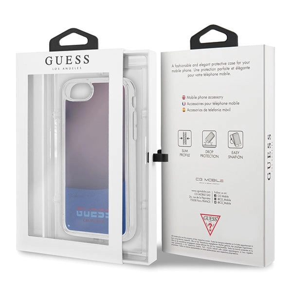 Guess California Glow in the dark case for iPhone 7 / 8 / SE 2020 - red_6