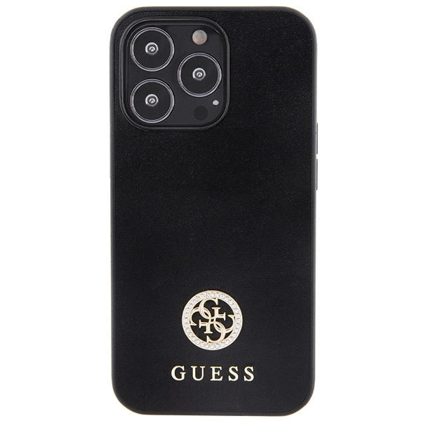 Guess Strass Metal Logo iPhone 13 Pro 6.1" Case - Black_2