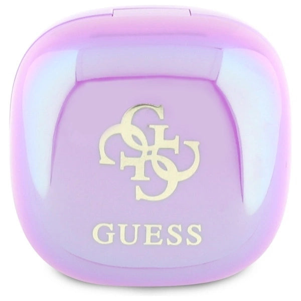 Guess 4G Printed Logo Bluetooth TWS Headphones + Docking Station - Purple_1