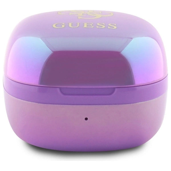 Guess 4G Printed Logo Bluetooth TWS Headphones + Docking Station - Purple_2