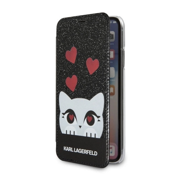Karl Lagerfeld Valentine iPhone X/Xs Case - Black_1