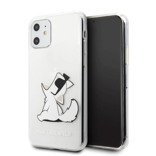Karl Lagerfeld Choupette Fun iPhone 11 / Xr Case - Transparent_0