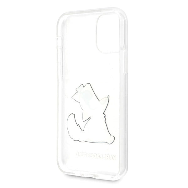Karl Lagerfeld Choupette Fun iPhone 11 / Xr Case - Transparent_5
