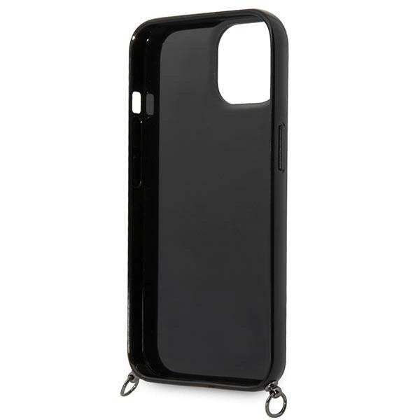 Karl Lagerfeld Color Stripes Strap Case for iPhone 14 Plus / 15 Plus 6.7" - Pink_5