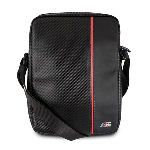 BMW Carbon / Red Stripe 8" Tablet Bag - Black_0