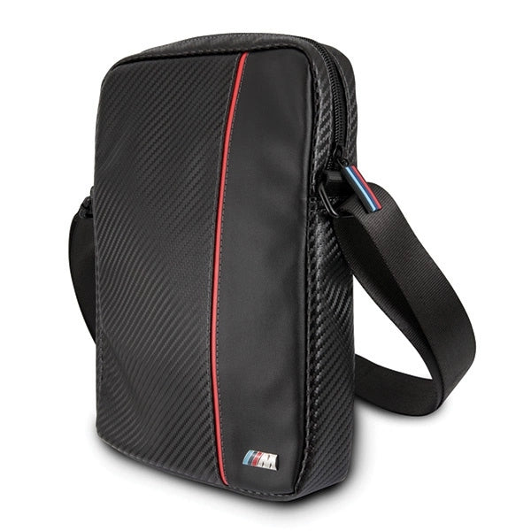 BMW Carbon / Red Stripe 8" Tablet Bag - Black_1