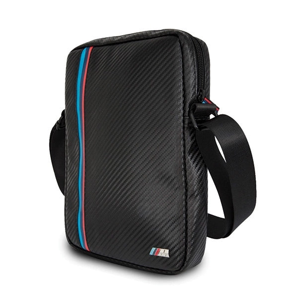 BMW Carbon / Tricolor Stripe 8" Tablet Bag - Black_1