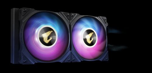 Gigabyte AORUS WATERFORCE X 240 Placa base Sistema de refrigeración líquida todo en uno 12 cm Negro_1