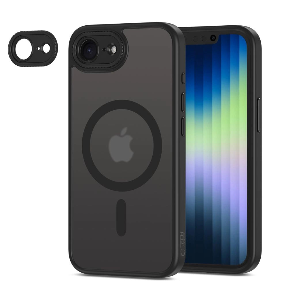 Tech-Protect MagCam MagSafe iPhone 16e Case - Matte Black_1