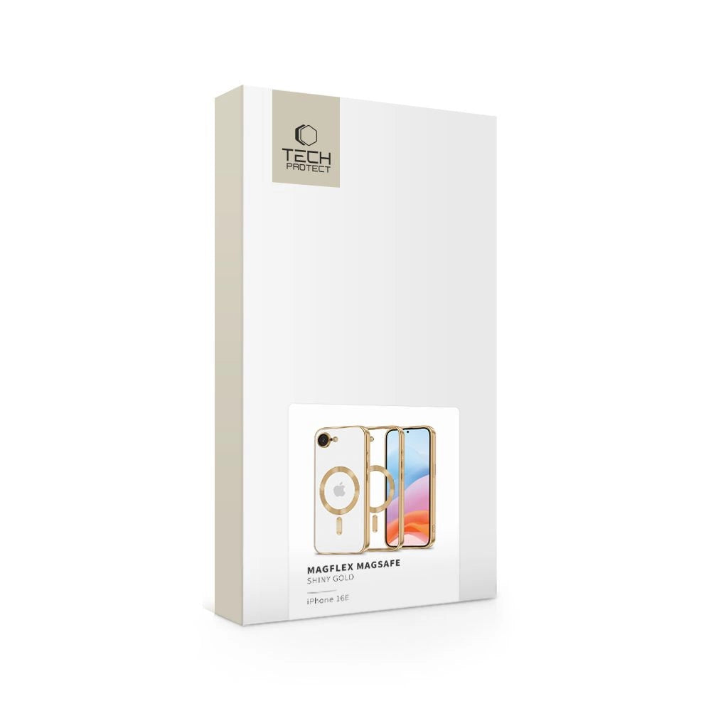 Tech-Protect MagFlex MagSafe iPhone 16e Case - Gold_4