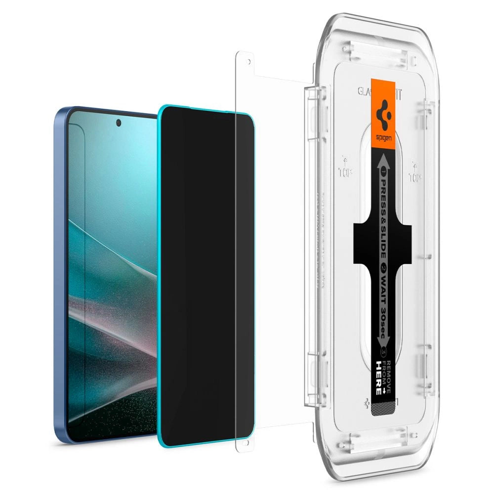 Spigen Glas.TR "Ez Fit" Privacy HD 2-pack privacy glass for Samsung Galaxy S24+ / S25+_2