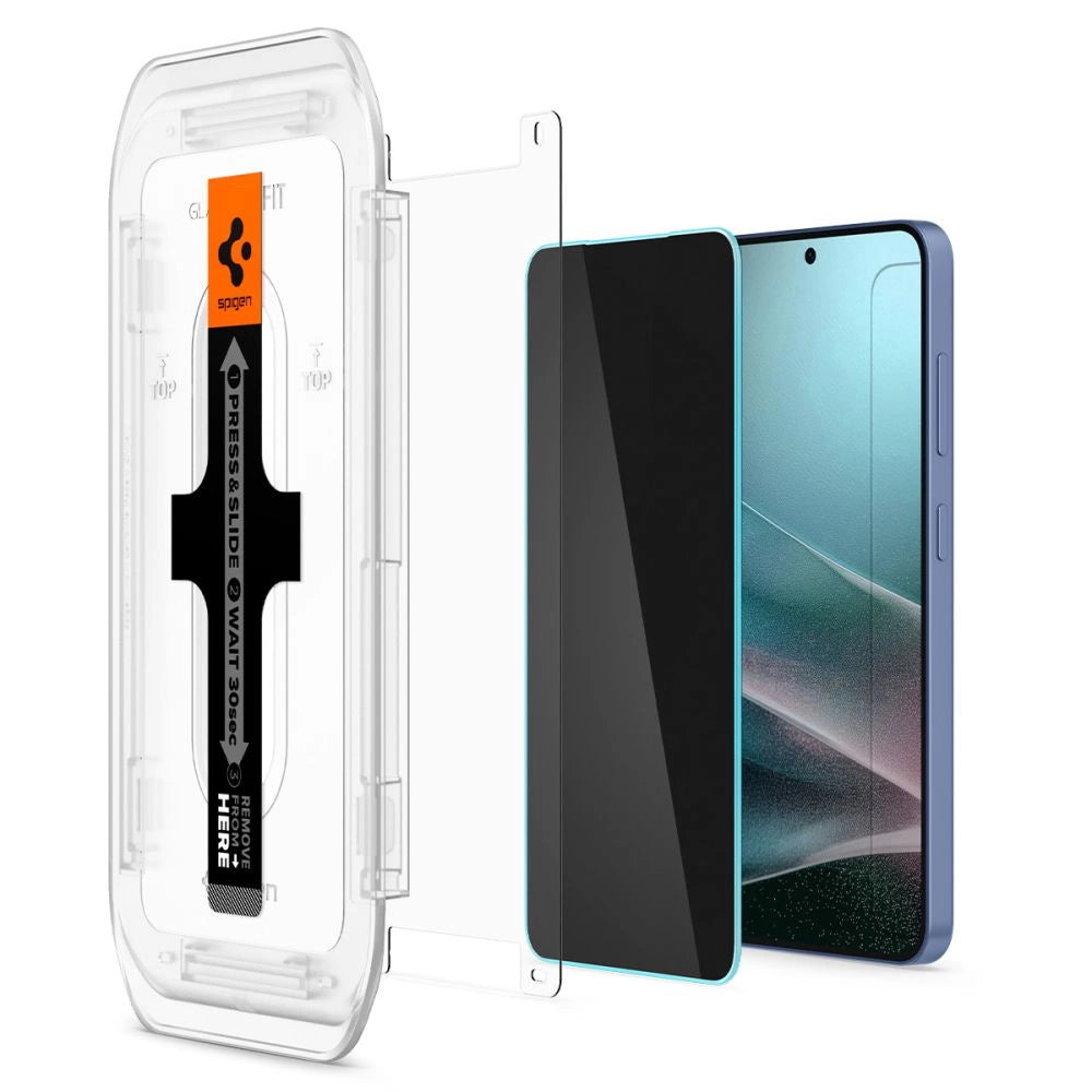 Spigen Glas.TR "Ez Fit" Privacy HD 2-pack privacy glass for Samsung Galaxy S24+ / S25+_7