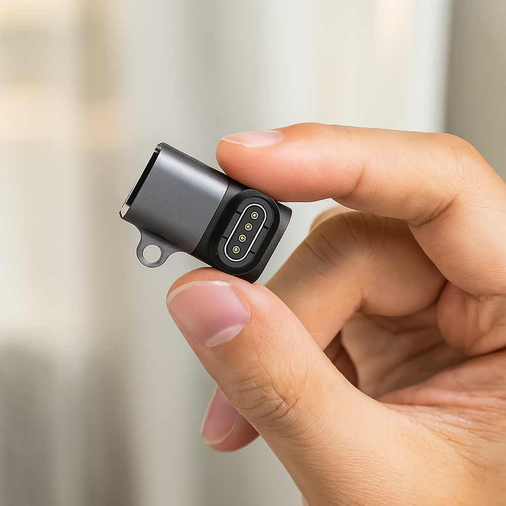 Wozinsky WAYGS1 USB-C Adapter for Garmin Smartwatch - Gray_3