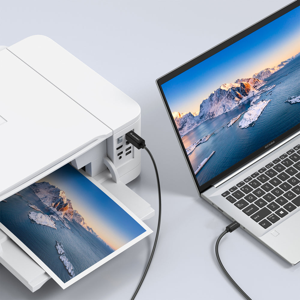 Wozinsky WKDDY1S USB-B - USB-C Cable 1m - Black_5