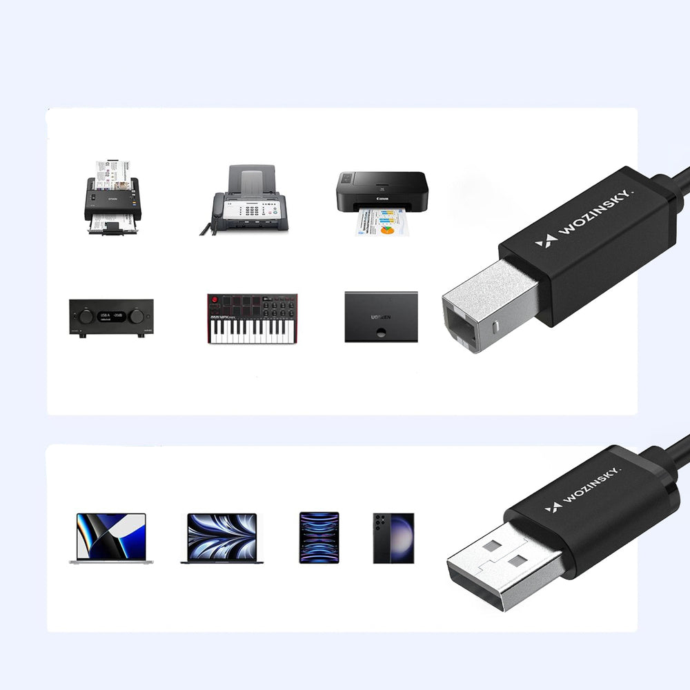 Wozinsky WKDDY4S USB-B - USB-A 480Mb/s Cable 1m - Black_6