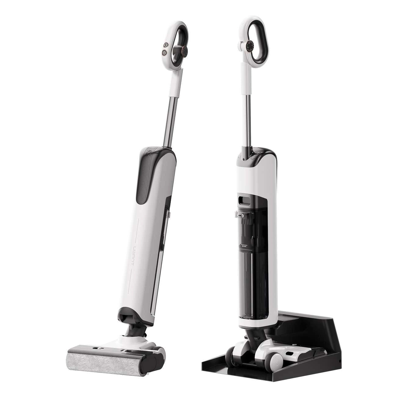 UWANT D100 17000Pa Upright Vacuum Cleaner with Mopping Function and Charging Station - White_4