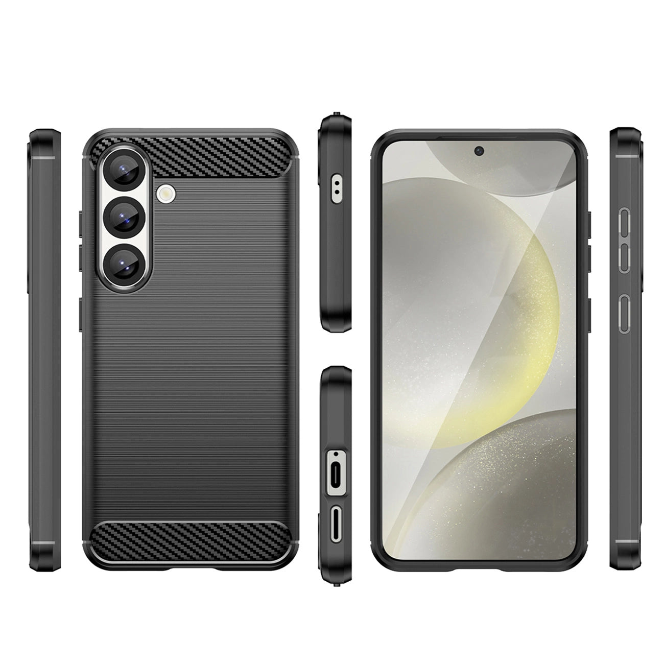 Carbon Case for iPhone 16e - Black_1