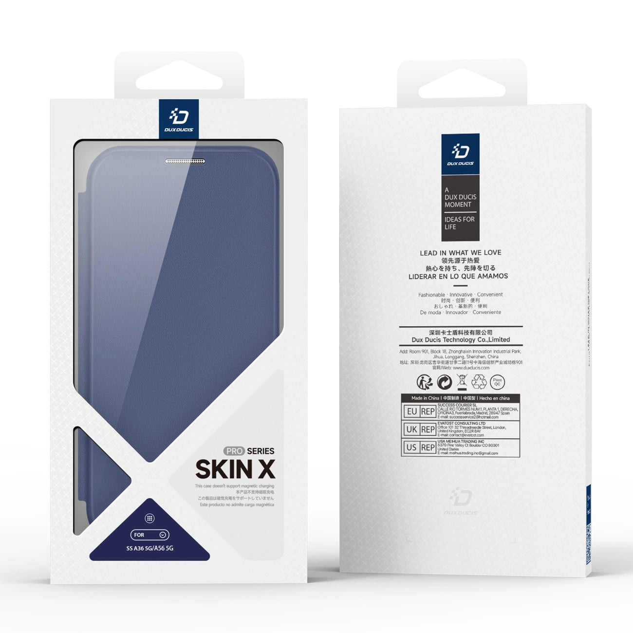 Dux Ducis Skin X Pro Case for Samsung Galaxy A36 5G/A56 5G - Blue_2