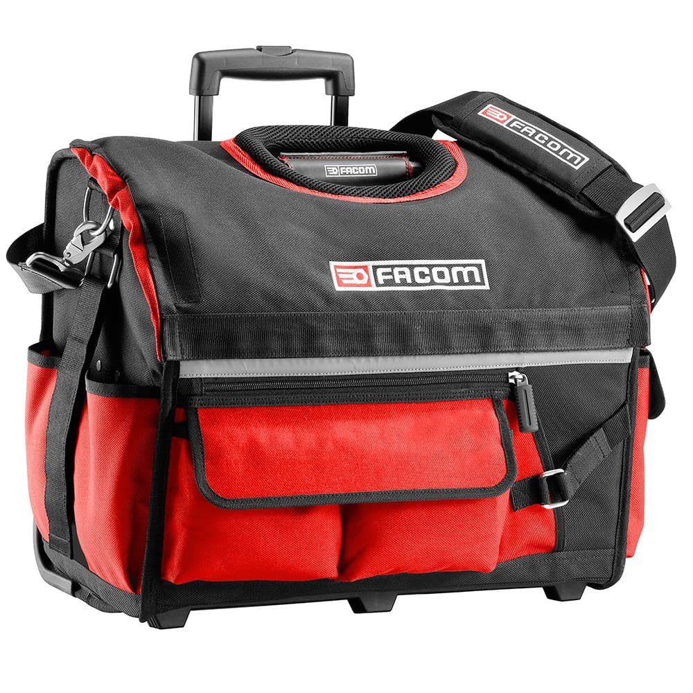 Bolsa de ferramentas têxtil com rodas_0