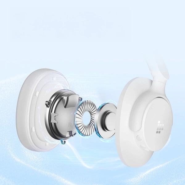 Tronsmart SOUNFII Q20S Hybrid ANC Wireless Headphones with Active Noise Cancelling - White_8