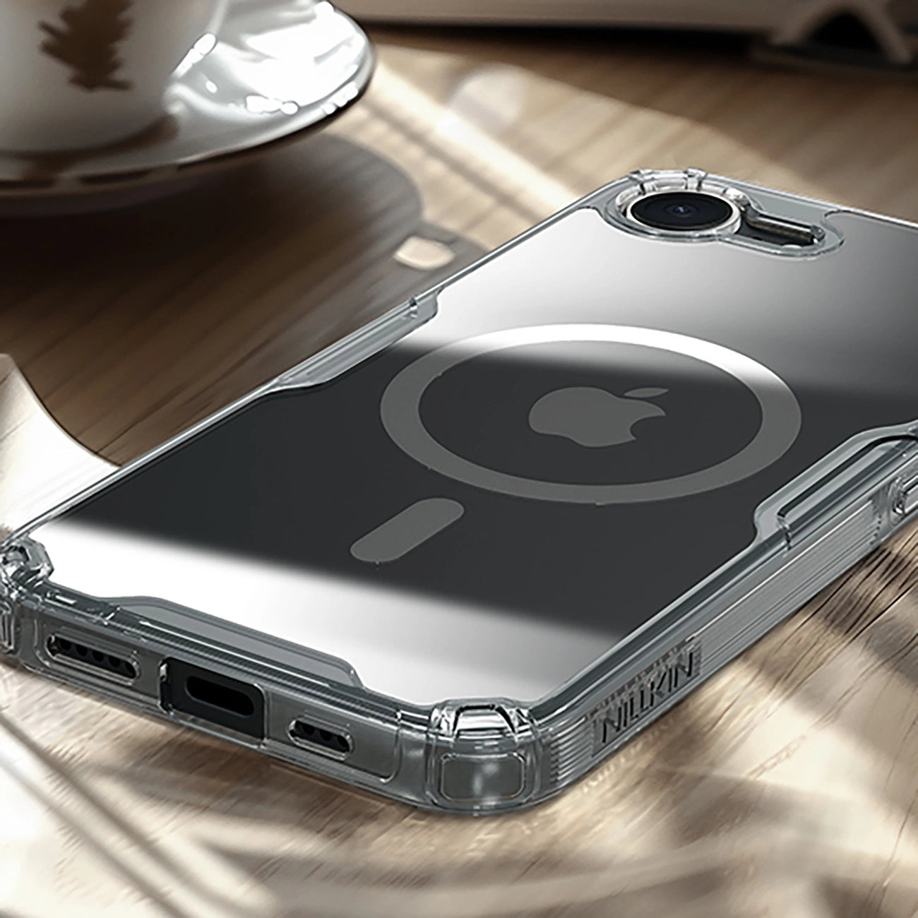 Nillkin Nature Pro Magnetic iPhone 16e Case - Clear_8