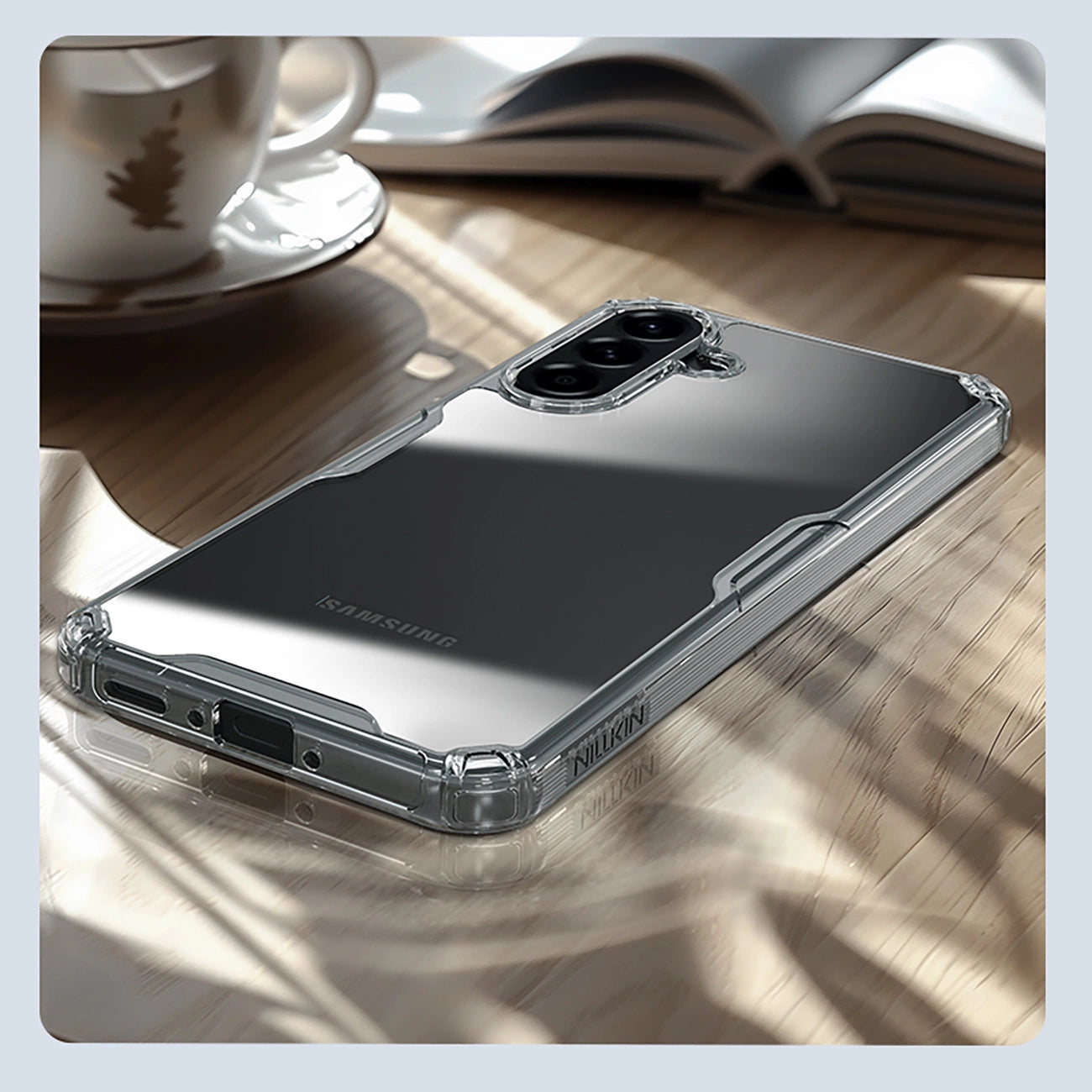 Nillkin Nature Pro Case for Samsung Galaxy A56 5G - Transparent_6