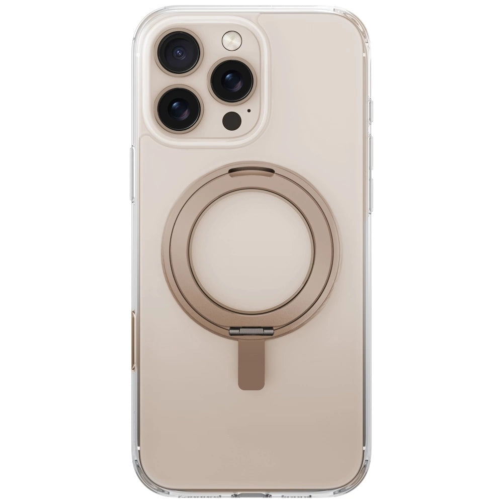Uniq Swivix 360 Rotating Kickstand iPhone 16 Case - Gold_1