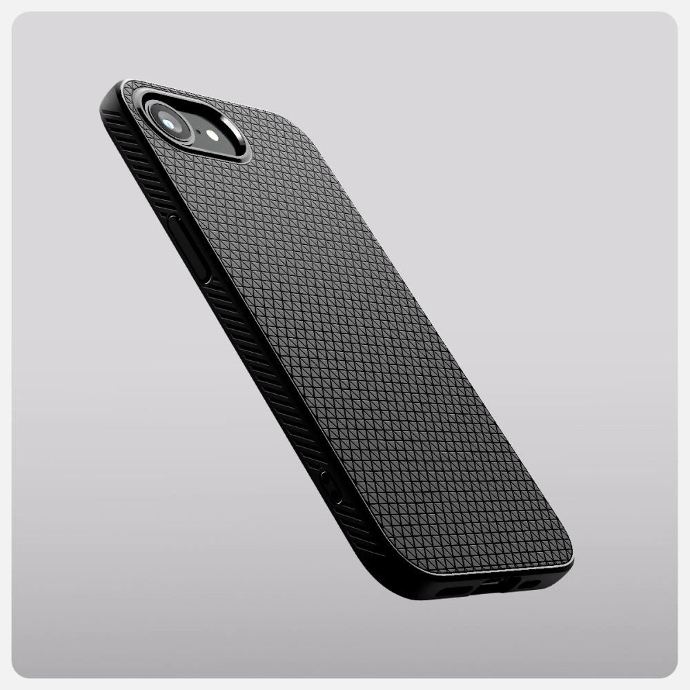 Spigen Liquid Air Mag MagSafe iPhone 16e Case - Matte Black_10