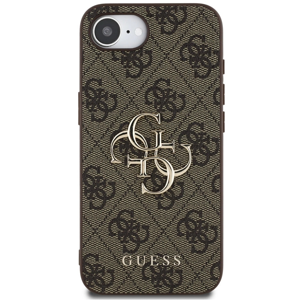 Guess 4G Big Logo iPhone 16e Case - Brown_2
