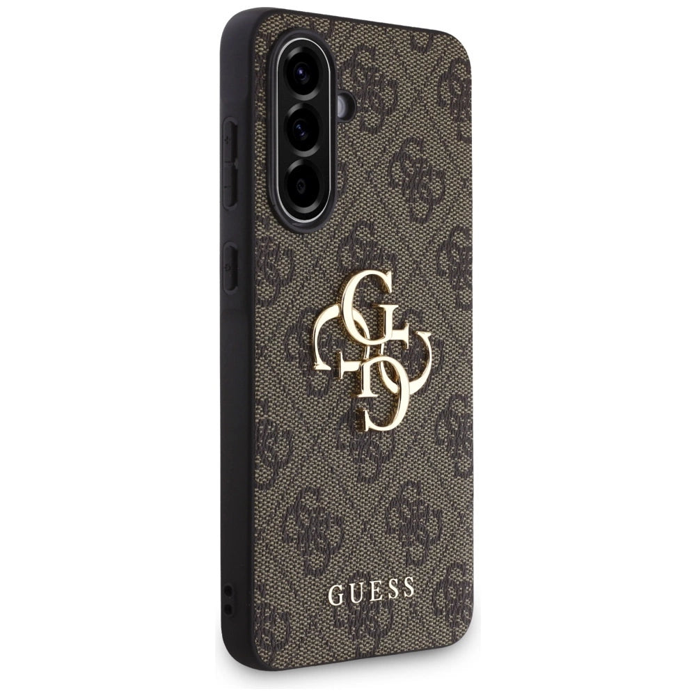 Guess Big 4G Logo Classic Logo Case for Samsung Galaxy A56 - Brown_2