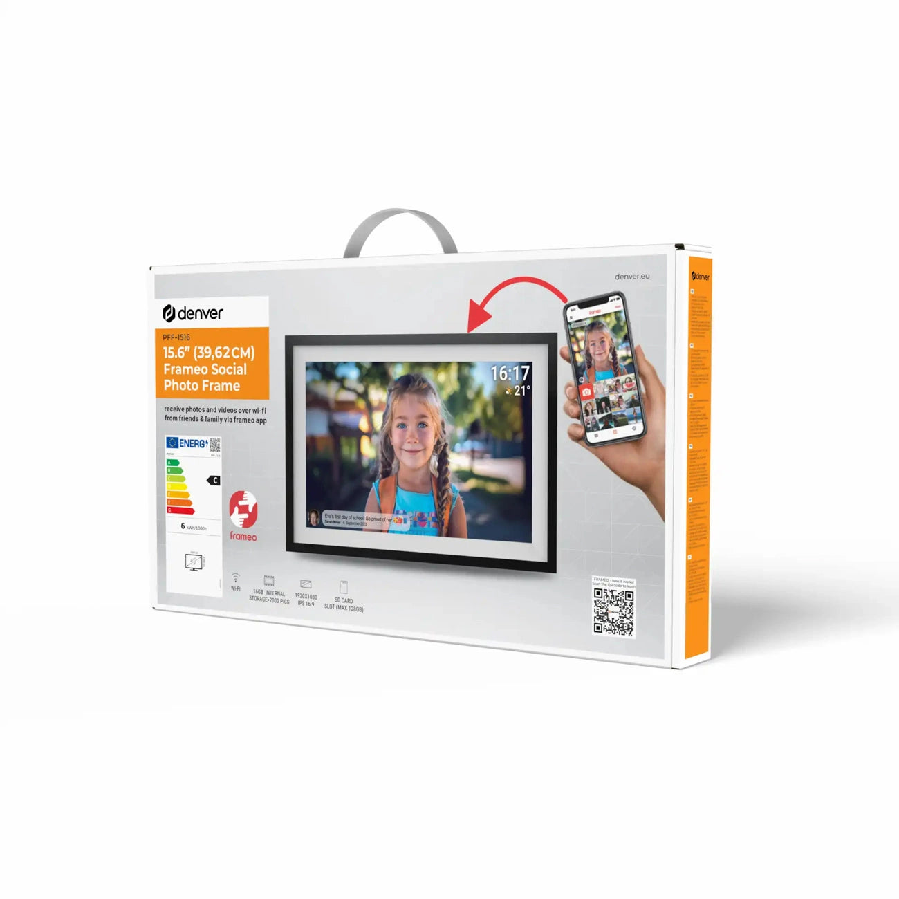 Frameo DENVER / 15,6" / Preto_3