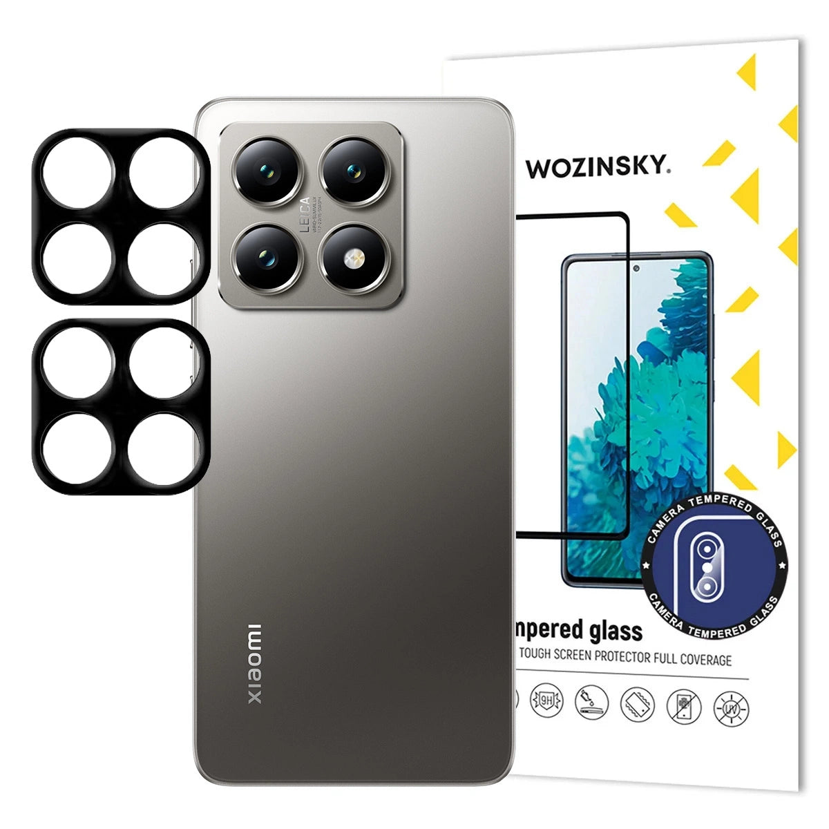 Wozinsky Full Camera Glass for Xiaomi 14T, 2-pack_0