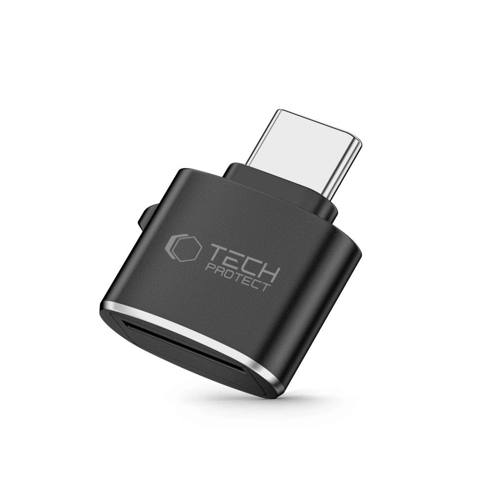 Tech-Protect UltraBoost microSD card reader adapter with USB-C - black_1