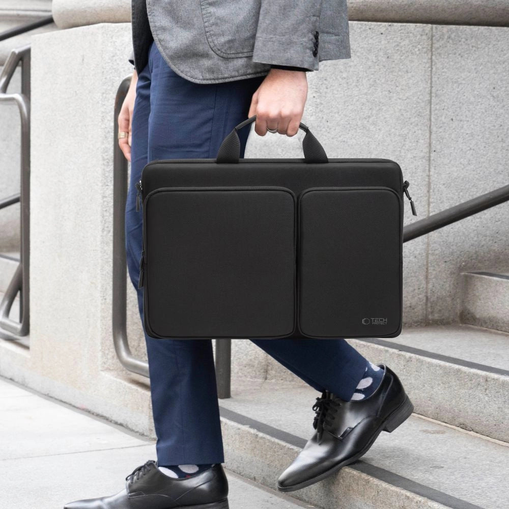 Tech-Protect Defender Bag for 17" Laptop - Black_14