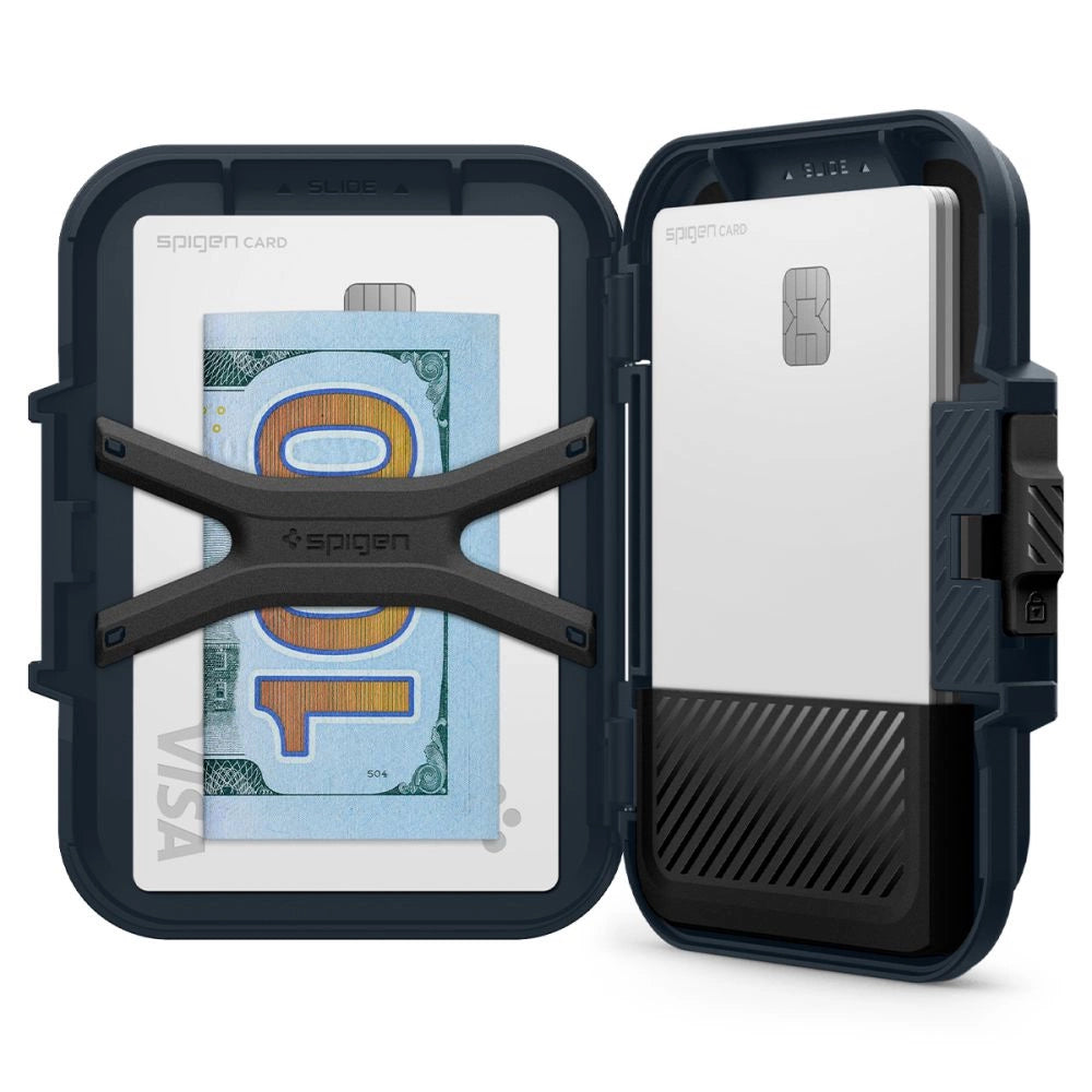Spigen Lock Fit MagSafe Card Case - Navy Blue_12