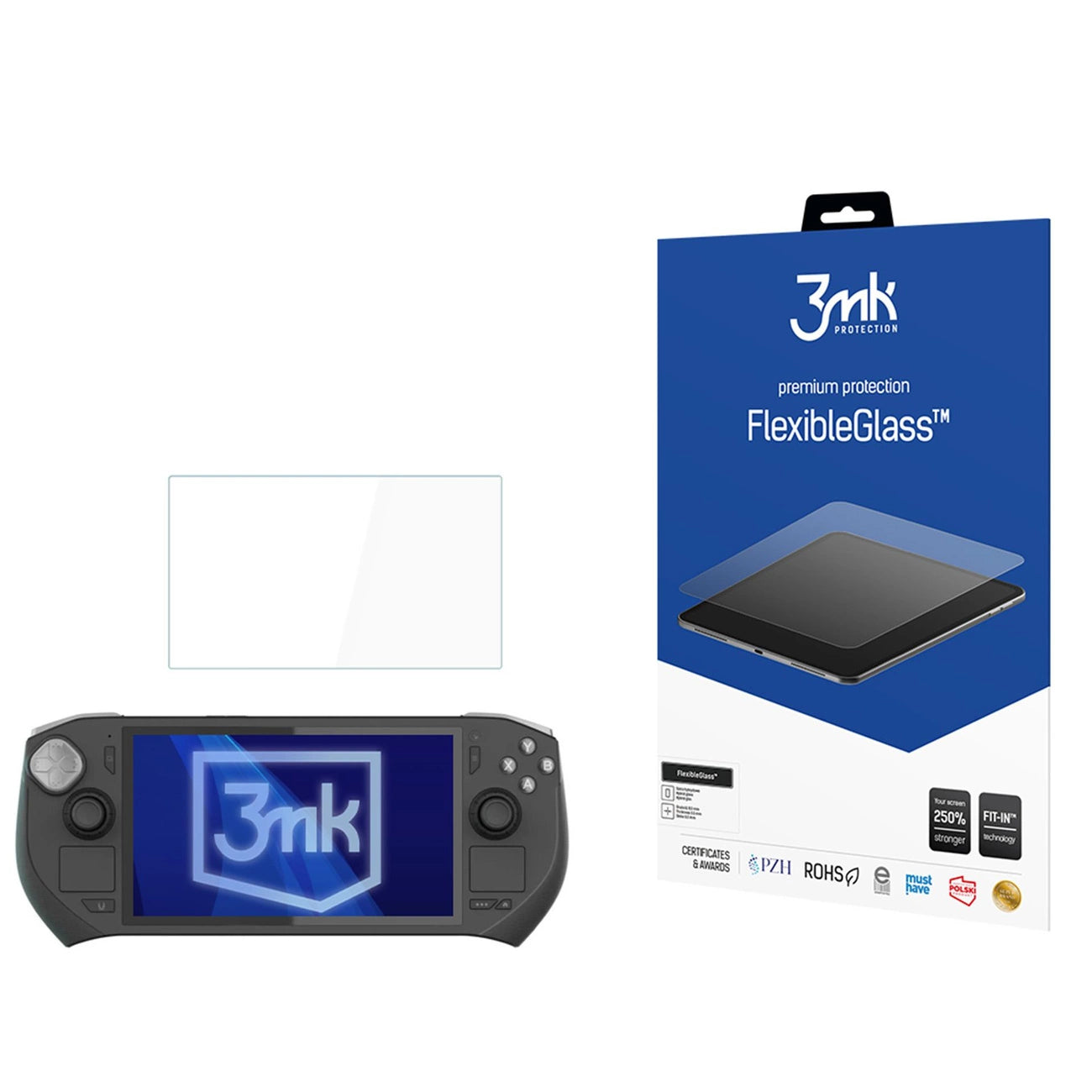 Hybrid glass 3mk FlexibleGlass for Zotac Gaming Zone - up to 8.3"_0