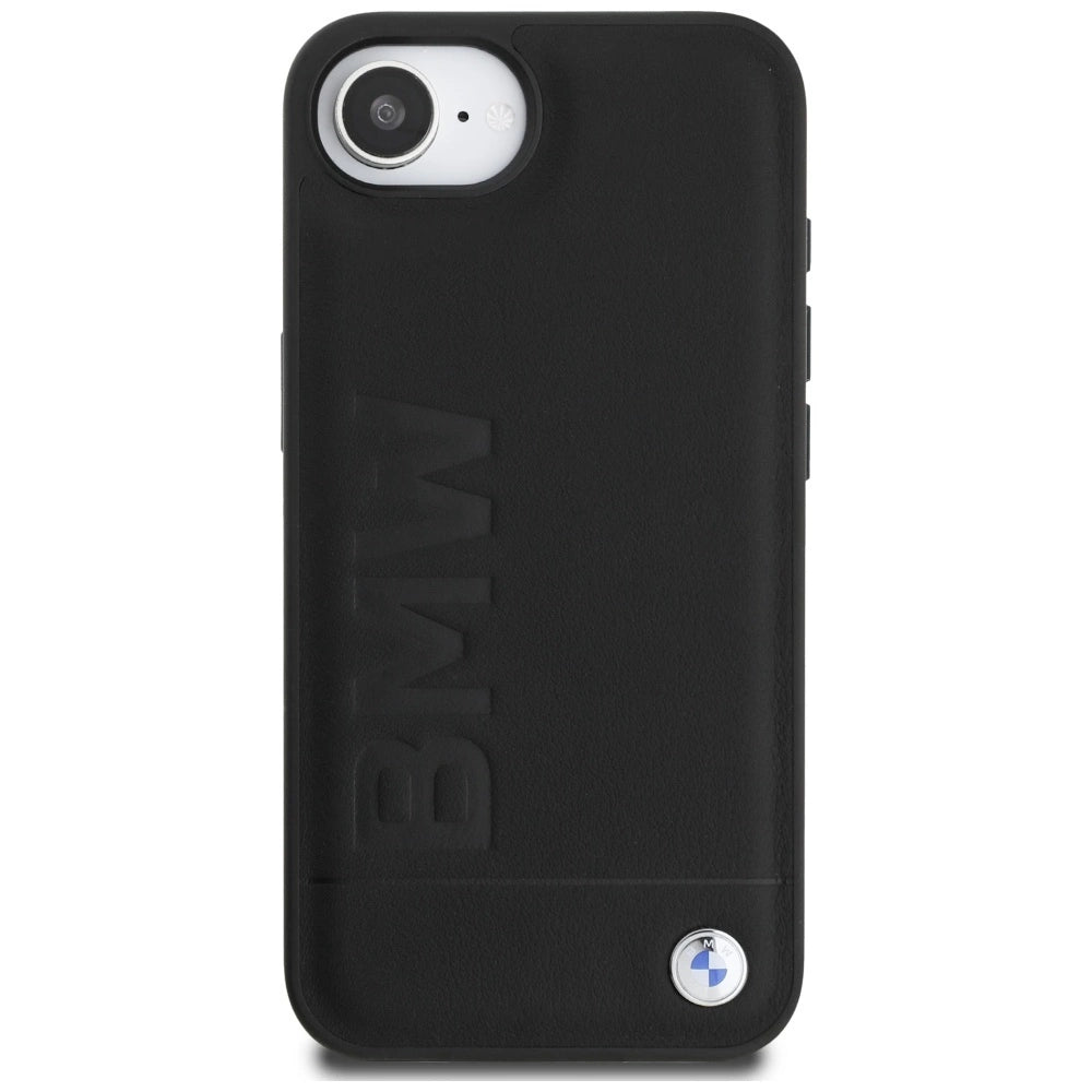 BMW Leather Hot Stamp iPhone 16e Case - Black_2