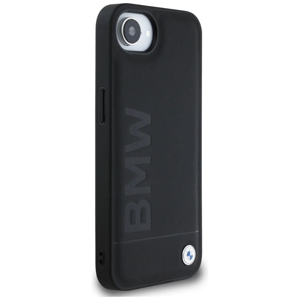 BMW Leather Hot Stamp iPhone 16e Case - Black_3