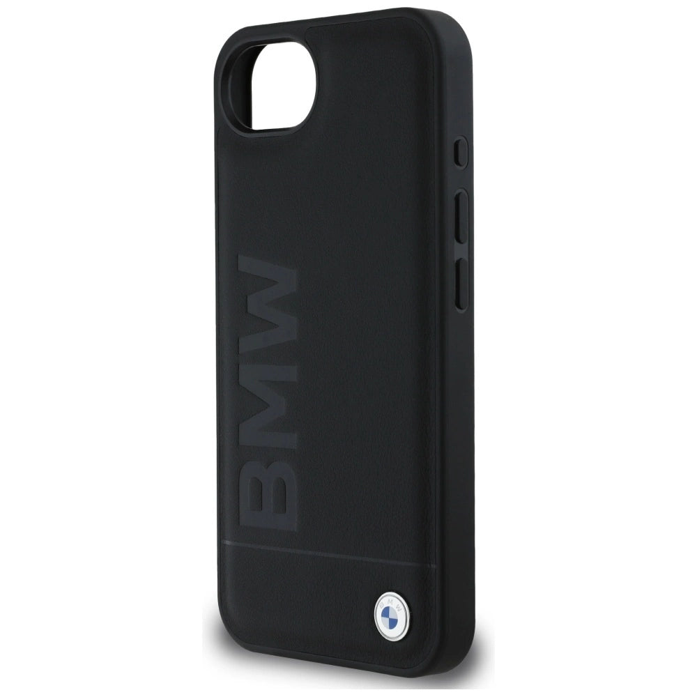 BMW Leather Hot Stamp iPhone 16e Case - Black_5