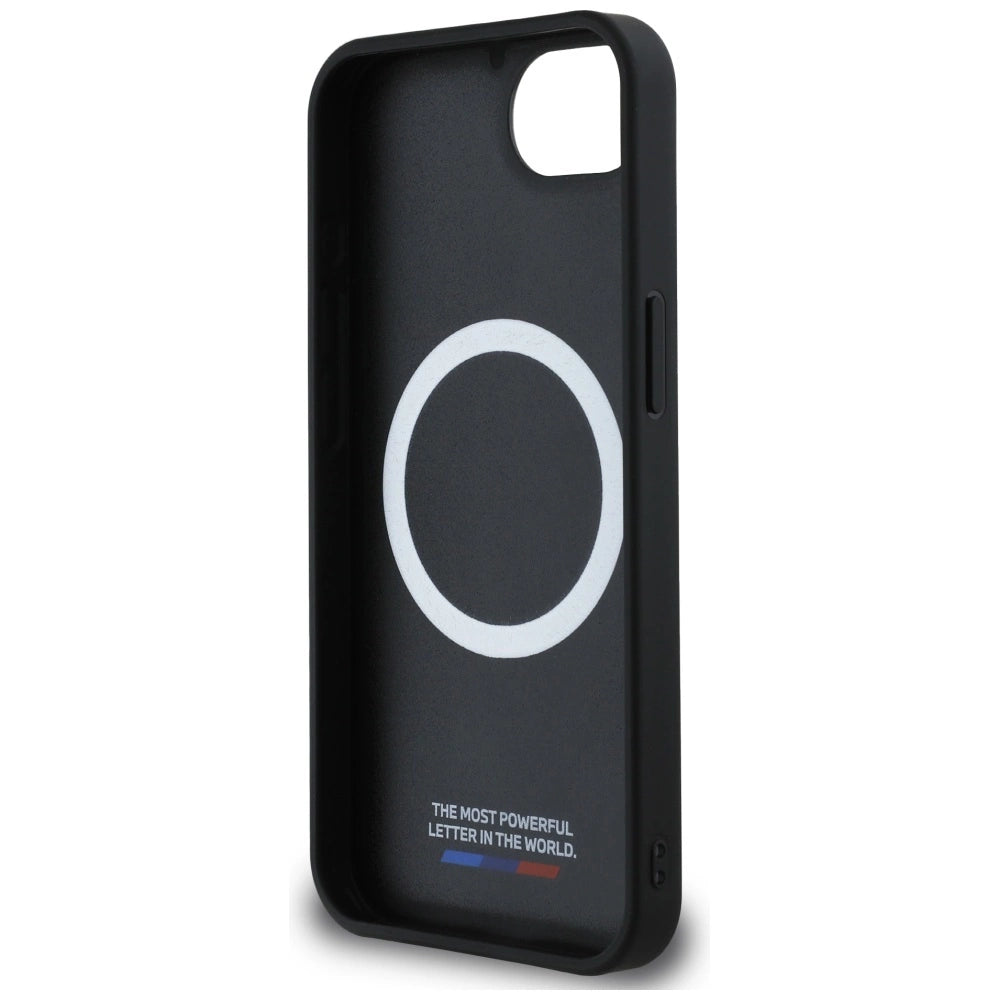 BMW Oversized Stripes MagSafe case for iPhone 16e - black_6