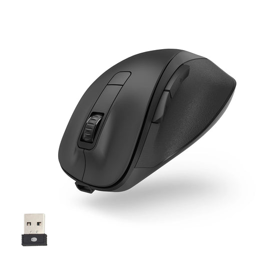 Hama MW-500 V2 Wireless Mouse with Battery - Black_0