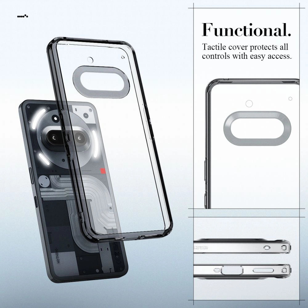 Spigen Ultra Hybrid Case for Nothing Phone 3A - Transparent_12