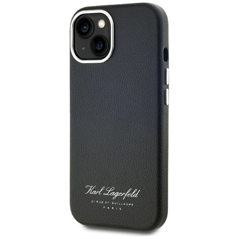 Karl Lagerfeld hotel RSG iPhone 15 case - black_1